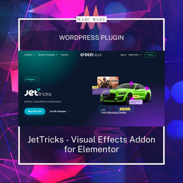 jettricks visual effects addon for elementor wordpress plugin