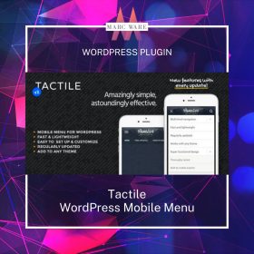 tactile wordpress mobile menu wordpress plugin