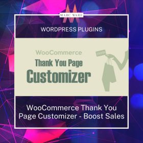 woocommerce thank you page customizer boost sales wordpress plugin