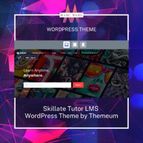 skillate tutor lms wordpress theme by themeum