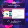 yith woocommerce subscription wordpress plugin