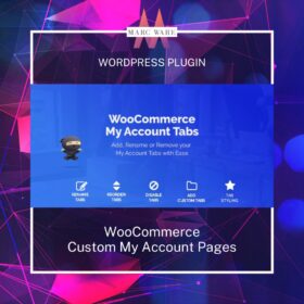 woocommerce custom my account pages wordpress plugin