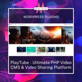 playtube ultimate php video cms & video sharing platform