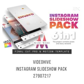 instagram slideshow pack template motion dan final cut pro x