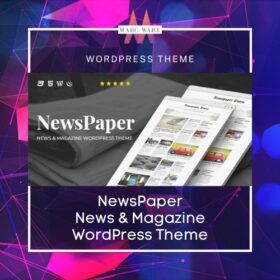 newspaper news & magazine wordpress theme