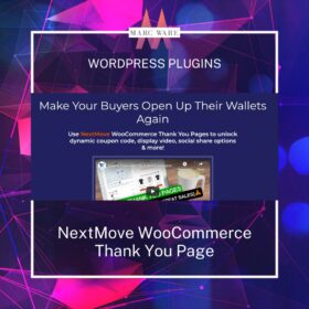 nextmove woocommerce thank you page wordpress plugin