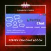 perfex crm chat addon source code