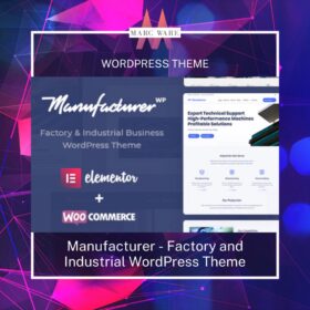 manufacturer factory and industrial wordpress theme