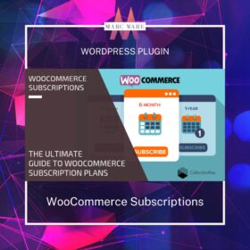 woocommerce subscriptions wordpress addon wordpress plugin