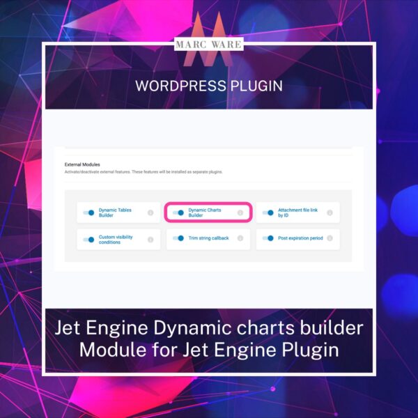 jet engine dynamic charts builder module wordpress plugin