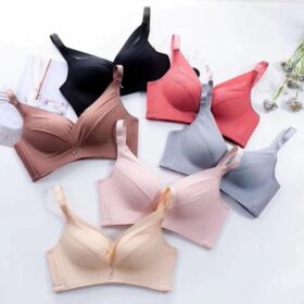 Bra Wanita Push Up Fashion Korea Tanpa Kawat BH Murah Import