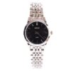 Haleiwatch Official Jam Tangan wanita Silver Anti Karat Garansi 552L - Hitam