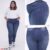 Celana Jeans Jumbo / Skinny Jeans / Jeans Pensil / Jeans Wanita - Biru Jeans