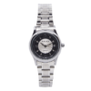 Haleiwatch Jam Tangan Wanita Silver Stainless Anti karat Original 489L - Hitam