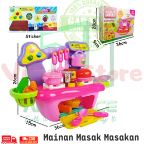 Mainan Masak Masakan Peralatan Dapur Impian Kitchen Set CC002