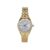 Haleiwatch Original Jam Tangan Wanita Gold Mewah Cantik 582L AntiKarat - Plat Putih