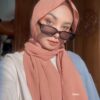 Aura Jane Mauve Active Hijab Pashmina Shawl PASHMINA POLOS