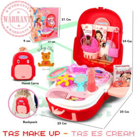 Mainan Tas Make up Tas Es Cream Tas Salon Koper Edukasi Anak 628 9992 MakeUp 628A