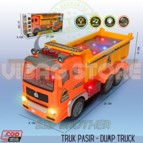 Mainan Truck Engineer Construction Dump Truk Tangki Oil Minyak BRO1351 Dump Truck