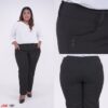 Celana Kantor Kerja Bigsize Jumbo Wanita - Hitam