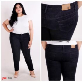 Celana Jeans Skinny Jumbo Superjumbo Modis Trendy JSK JEANS - Hitam