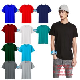 3.3 FS O-Neck Kaos Polos Pria Kaos Polos PE O-Neck Baju Distro Pria Kaos Pria