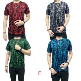 Kaos Pria Full Print F Lengan Pendek Kaos Polos Pria Distro