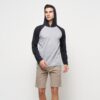 Kaos Raglan Polos Hoodie Kaos Bertopi Pria Baju Raglan Hoodie Pria Baju Distro Pria