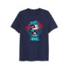 T-Shirt Navy Kaos Distro Katun Combed 30s Kaos Sablon Corak