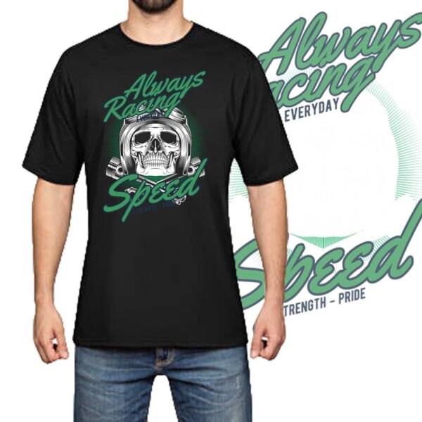 Kaos distro murah t-shirt kaos always racing pria distro original baju cowok